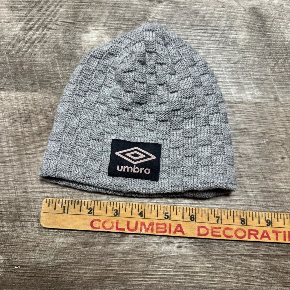 Umbro Grey Knit Beanie OSFA